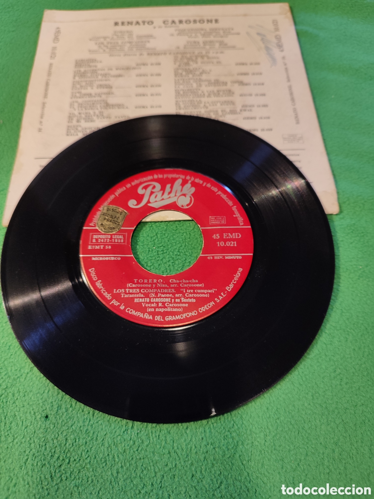 Discos de vinilo: Carosone y su sexteto - Torero + 3 - Foto 2