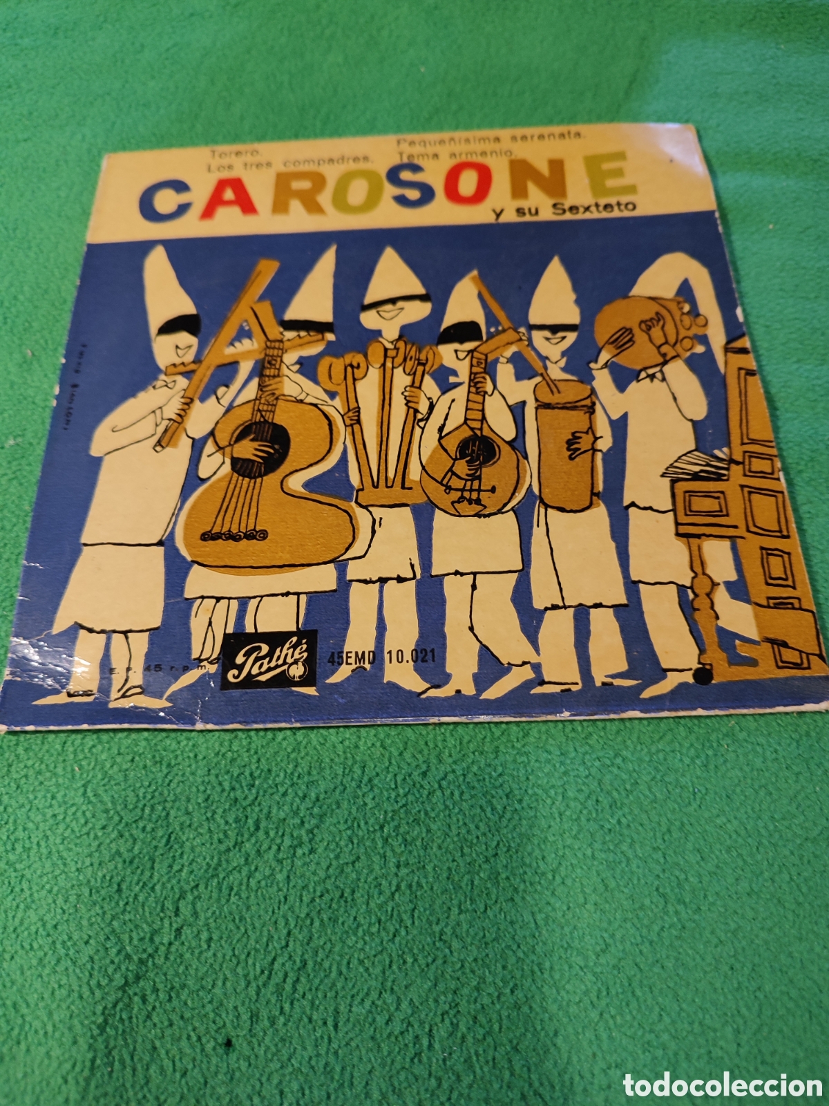 Discos de vinilo: Carosone y su sexteto - Torero + 3 - Foto 1