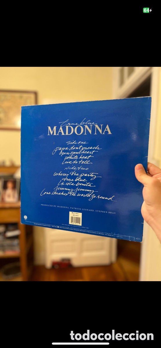 Discos de vinilo: VINILO MADONNA TRUE BLUE - Foto 2