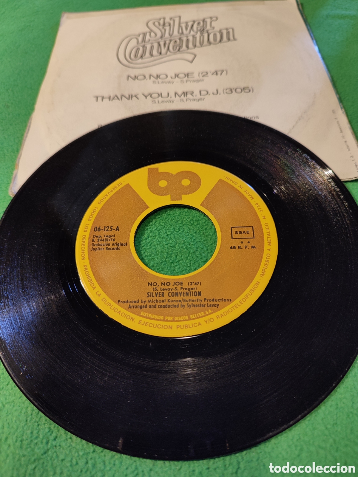 Discos de vinilo: Silver Convention - No, no Joe - Foto 2