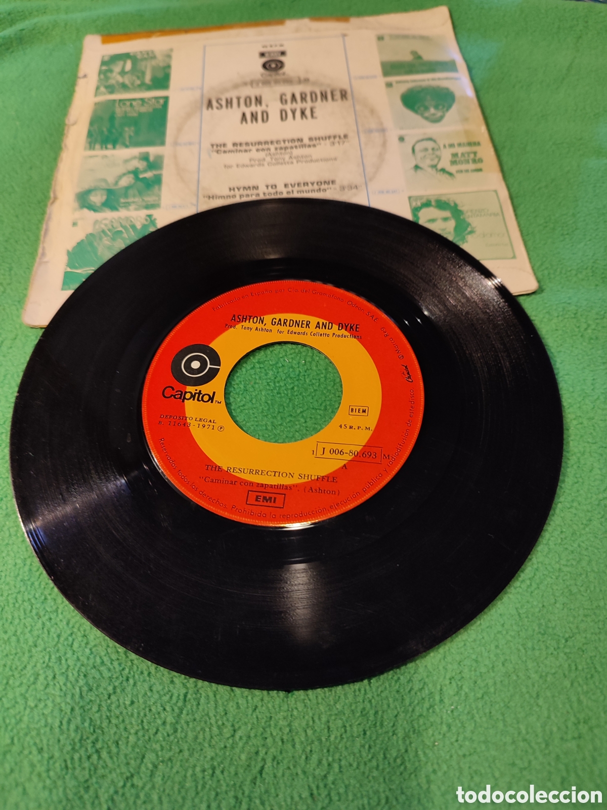 Discos de vinilo: Ashton, Gadner , Duke - The resurrection shuffle - Foto 2