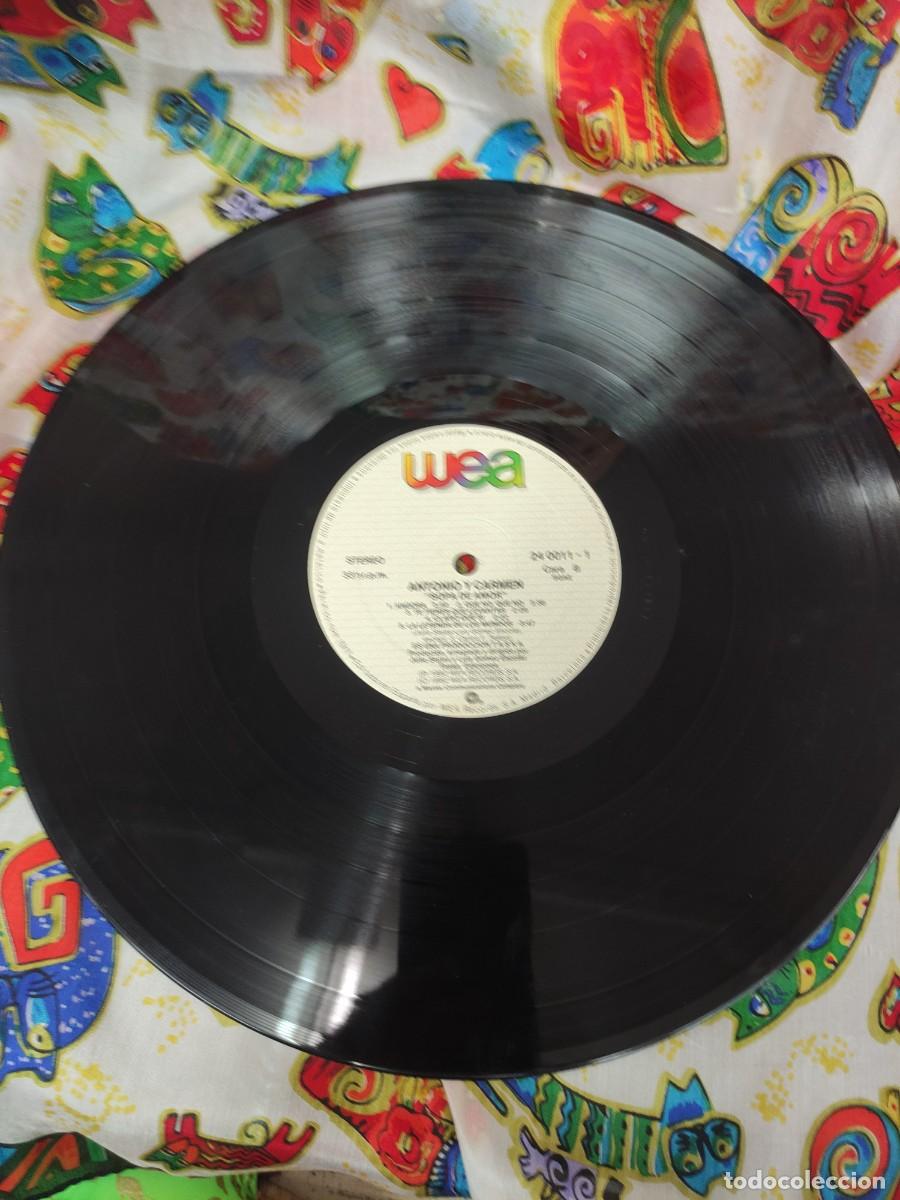 Discos de vinilo: LP ANTONIO Y CARMEN. Sopa de amor. 1982 - Foto 8