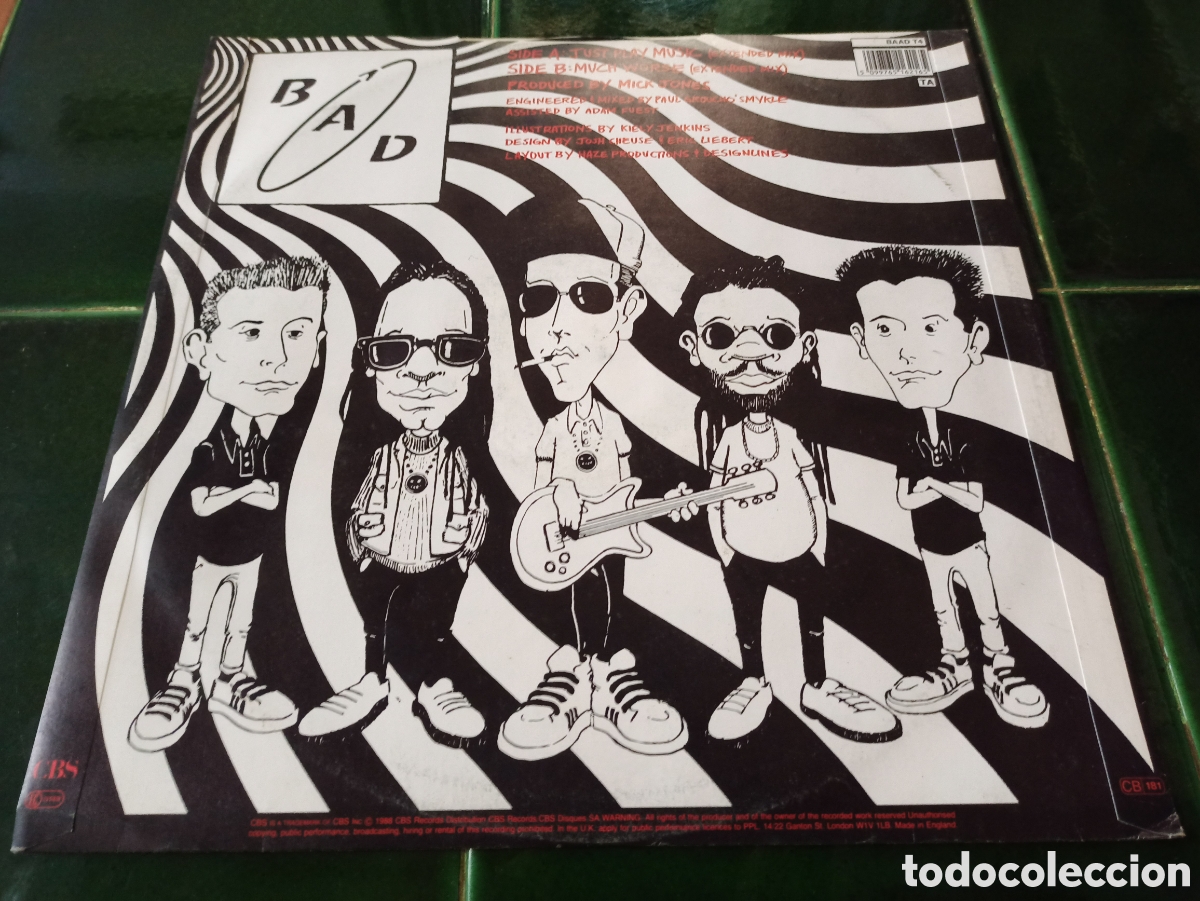 Discos de vinilo: Big Audio Dynamite &lrm;&ndash; Just Play Music! - Foto 2