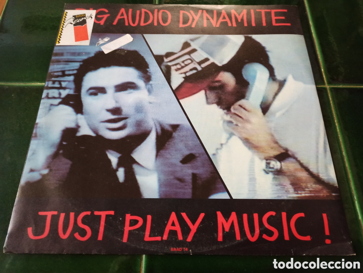Discos de vinilo: Big Audio Dynamite &lrm;&ndash; Just Play Music! - Foto 1