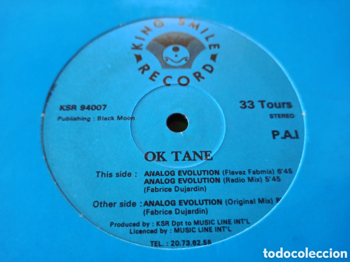Discos de vinilo: OK Tane &lrm;&ndash; Analog Evolution - Foto 1