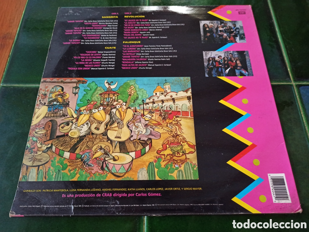Discos de vinilo: Garibaldi &ndash; Mex Mix - Foto 2