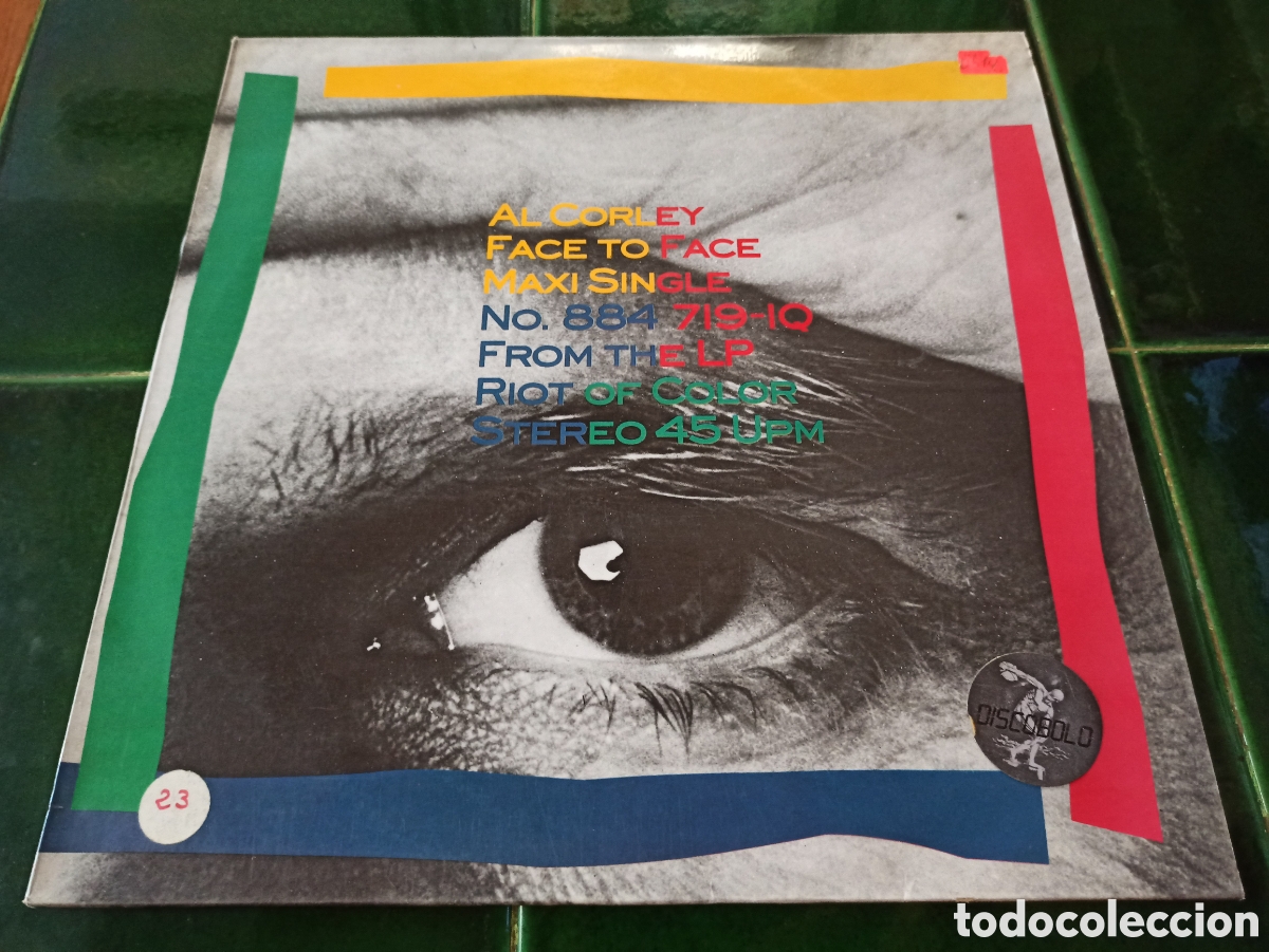 Discos de vinilo: Al Corley &lrm;&ndash; Face To Face - Foto 1