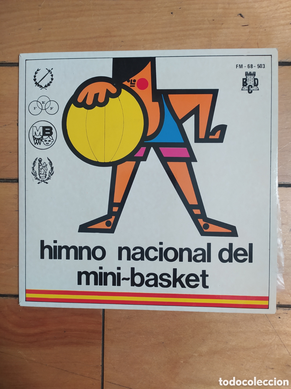 Discos de vinilo: Himno Nacional Mini -Basket - Foto 1