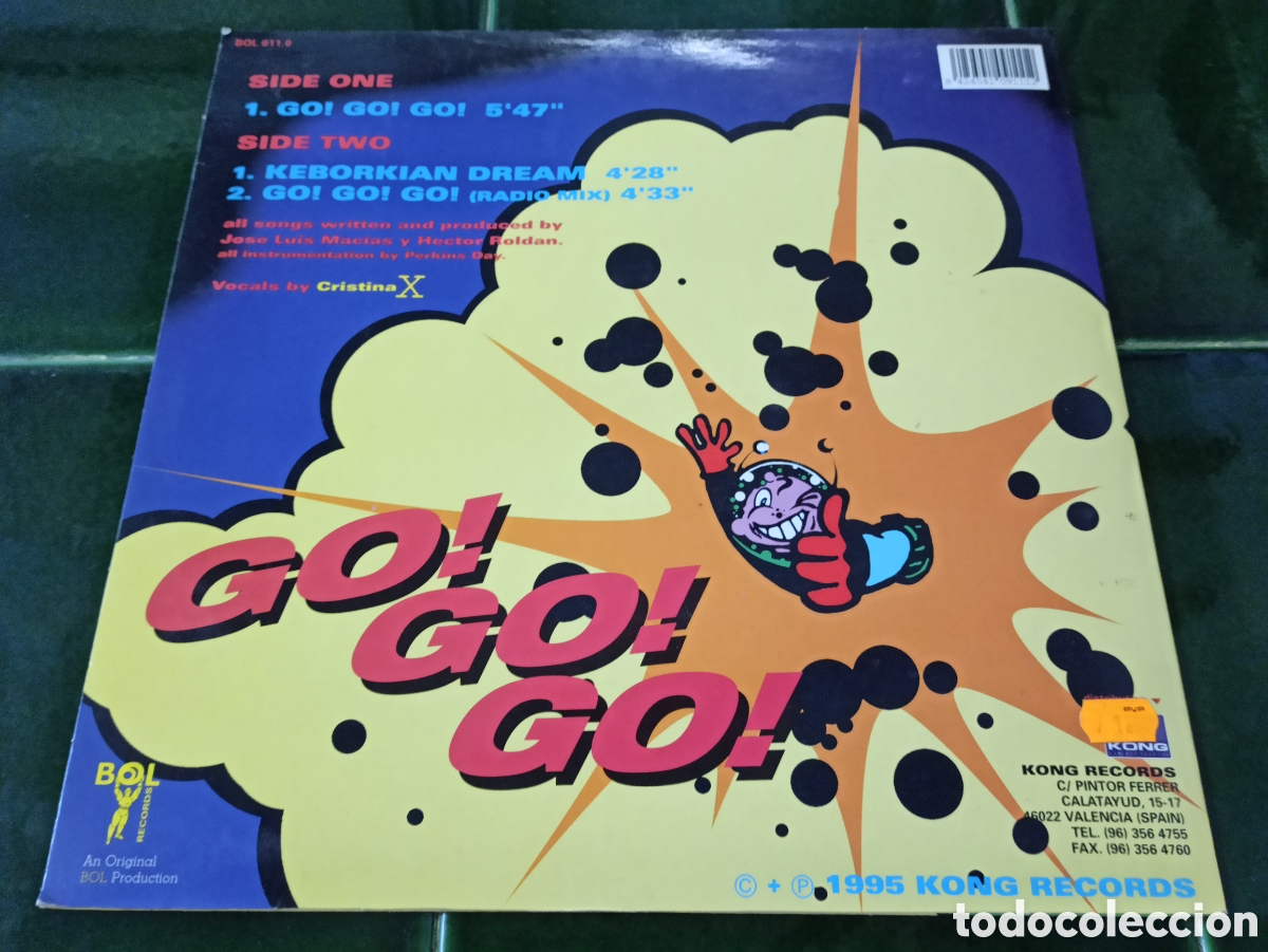 Discos de vinilo: Perkins Day &ndash; Go! Go! Go! - Foto 2