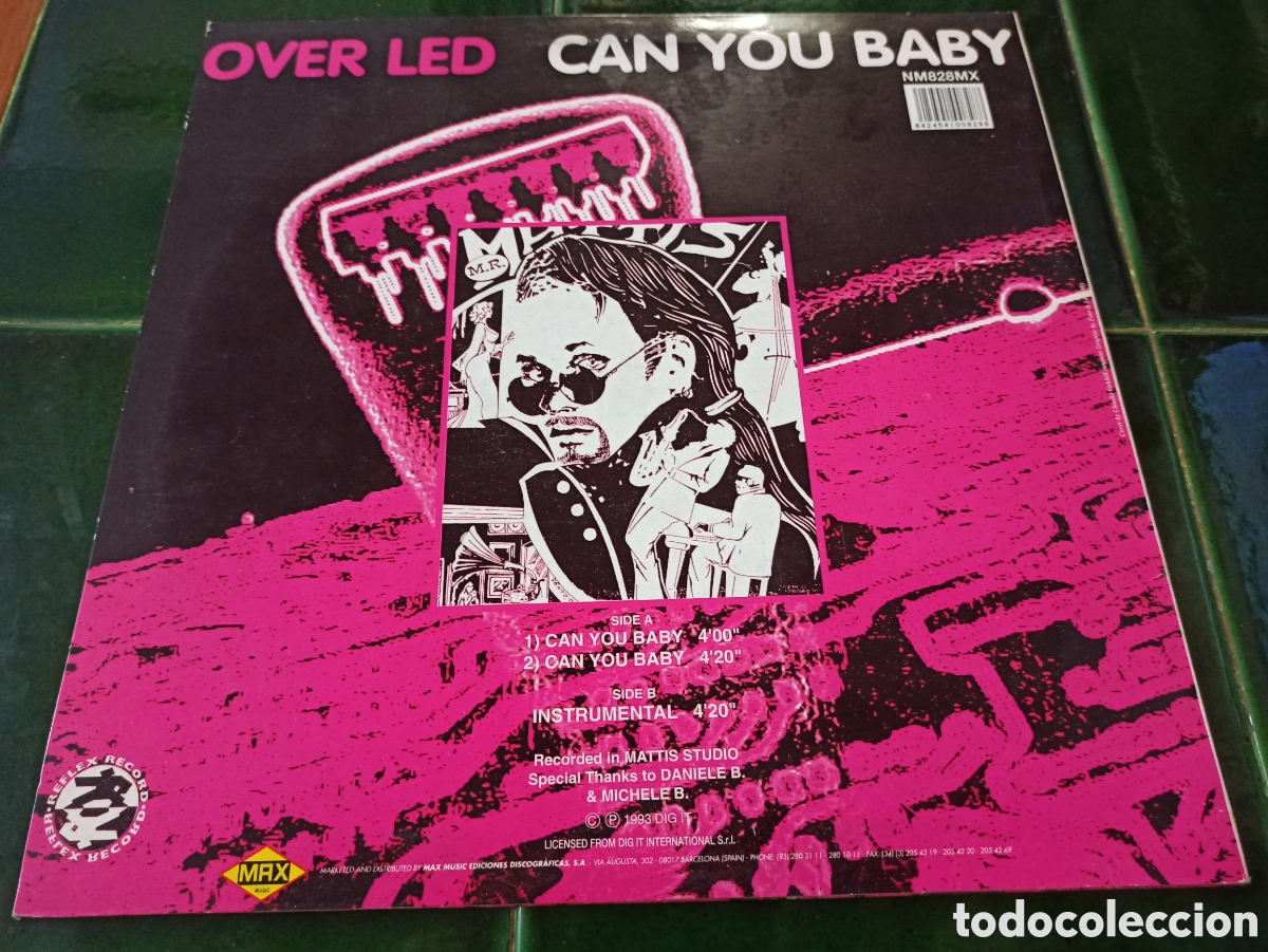Discos de vinilo: Over Led &lrm;&ndash; Can You Baby - Foto 2