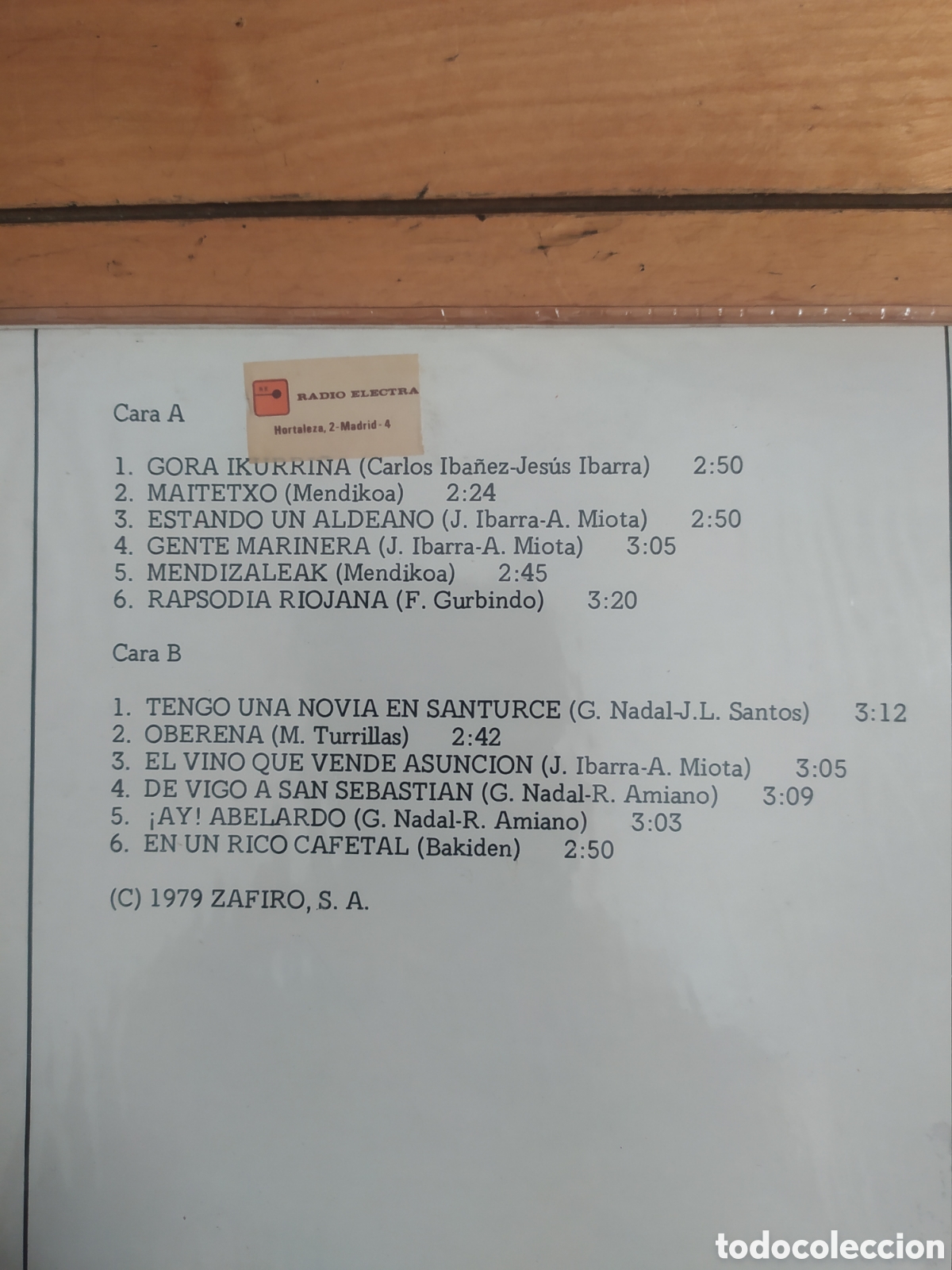 Discos de vinilo: LP Los Chimberos - Foto 2