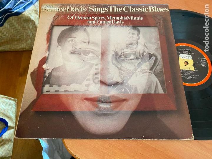 Vinyl-Schallplatten: EUNICE DAVIS SINGS THE CLASSIC BLUES LP ESPA&Ntilde;A 1981 (B-39)