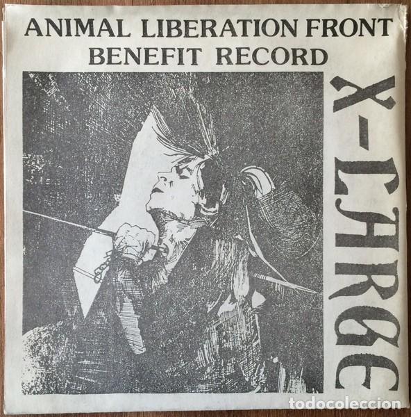 Discos de vinilo: Wornout / X-Large &ndash; Animal Liberation Front Benefit Record - Foto 2