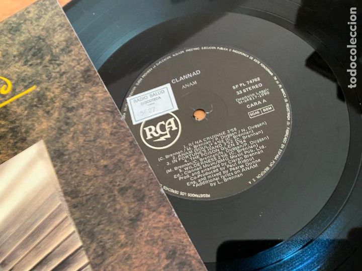 Discos de vinilo: CLANNAD (ANAM) LP ESPA&Ntilde;A 1990 (B-39) - Foto 2