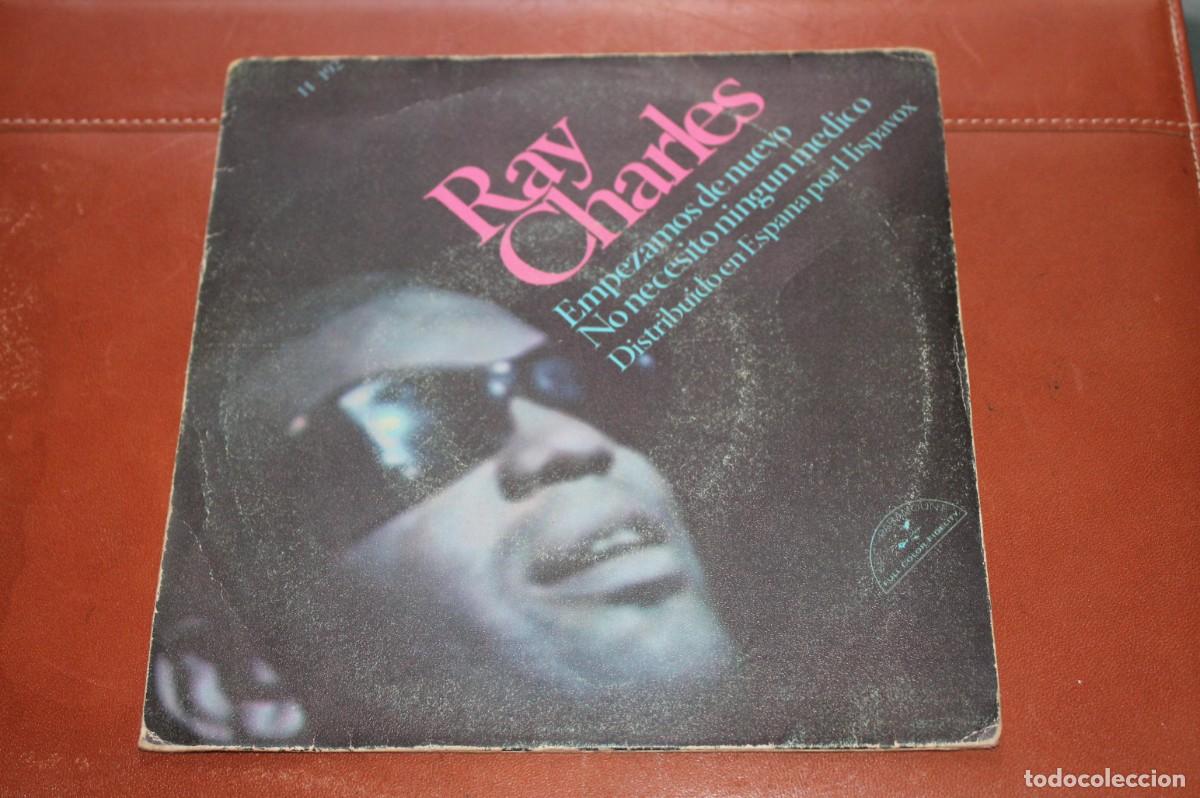 Discos de vinilo: RAY CHARLES- EMPEZAMOS DE NUEVO - Foto 1