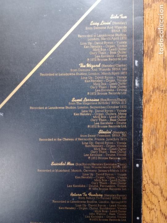 Discos de vinilo: Uriah Heep - the best of ... - Foto 4