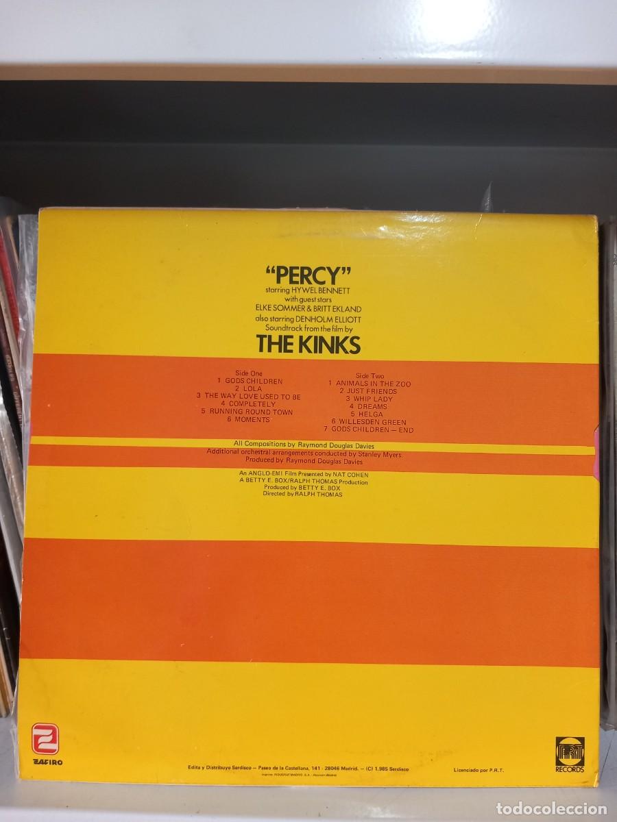 Discos de vinilo: The Kinks &lrm;&ndash; Percy - lp spain - Foto 2