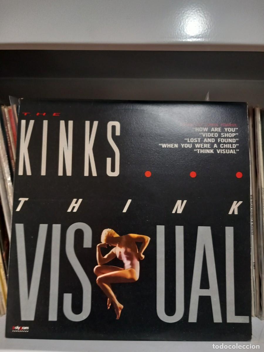 Discos de vinilo: The Kinks &lrm;&ndash; Think Visual - lp edic. argentina - Foto 1