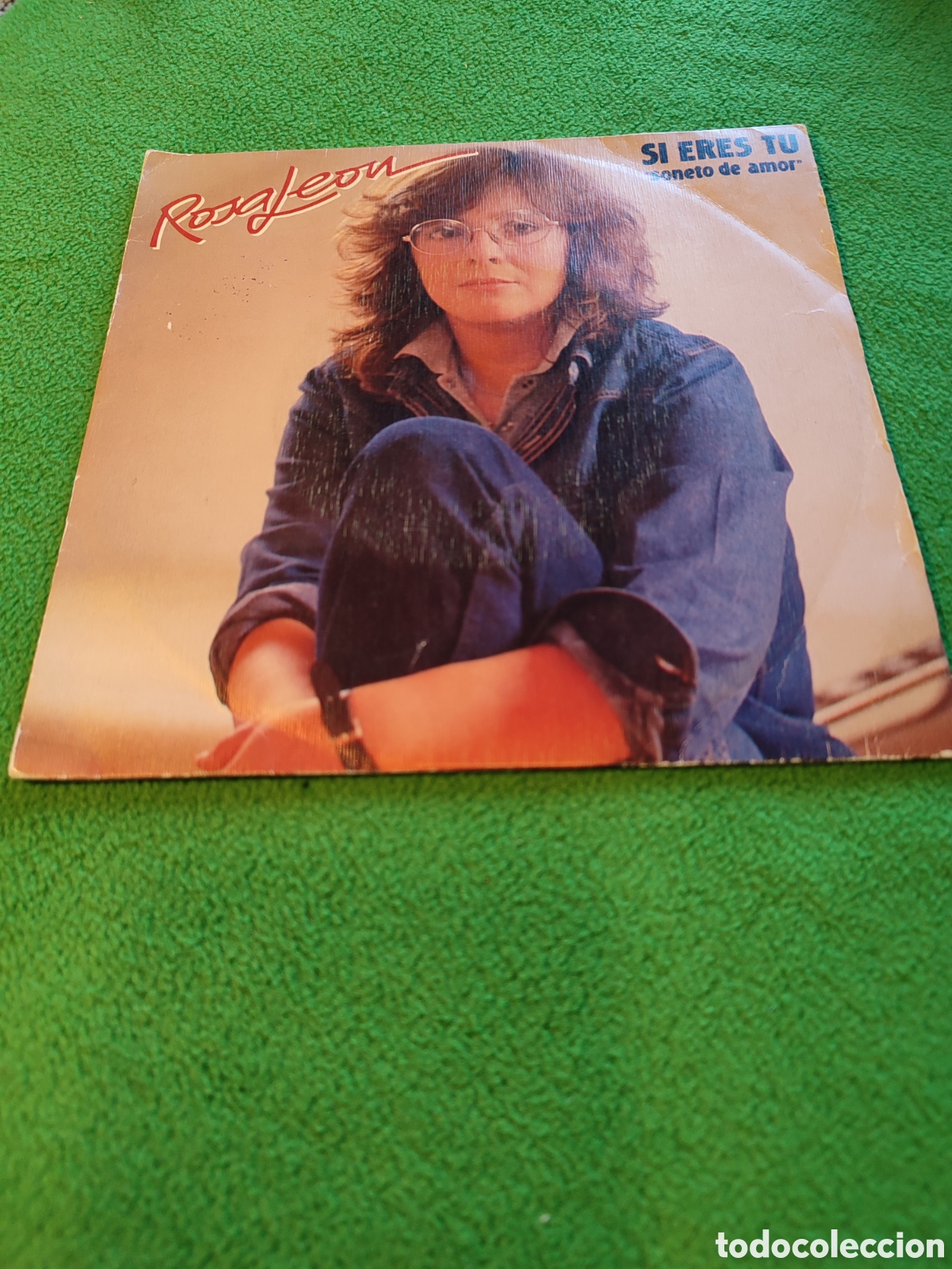Discos de vinilo: Rosa Le&oacute;n - Si eres tu - Foto 1