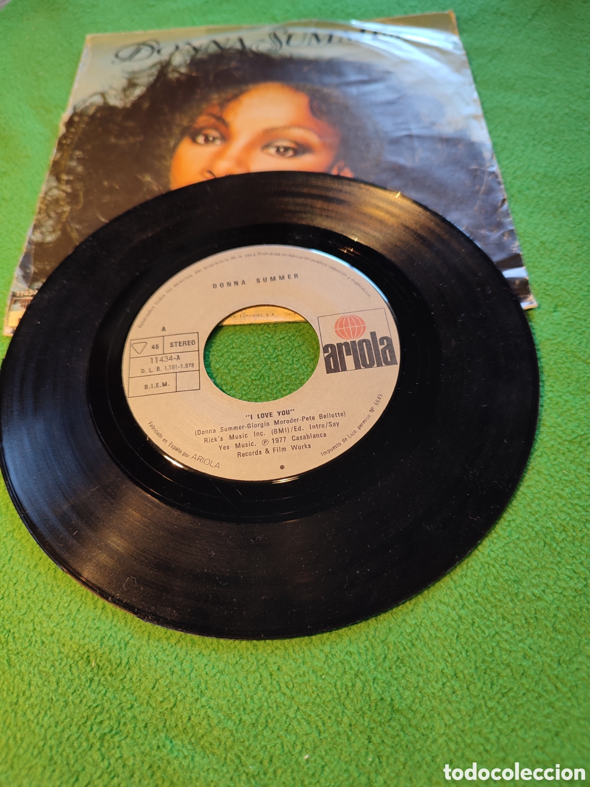 Discos de vinilo: Donna Summer I love you - Foto 2