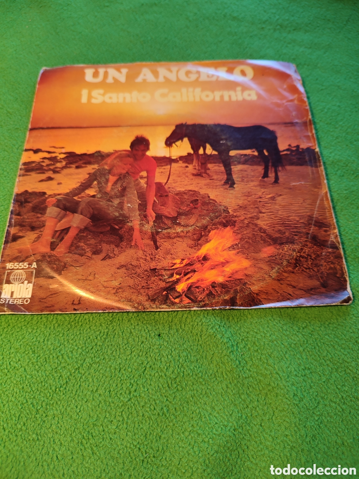 Discos de vinilo: I Santo California - Un angelo - Foto 1