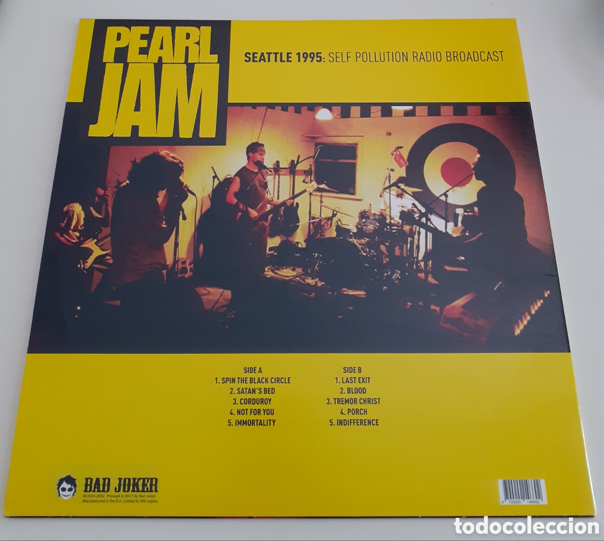 Discos de vinilo: Pearl jam, self pollution live 1995 LP - Foto 1