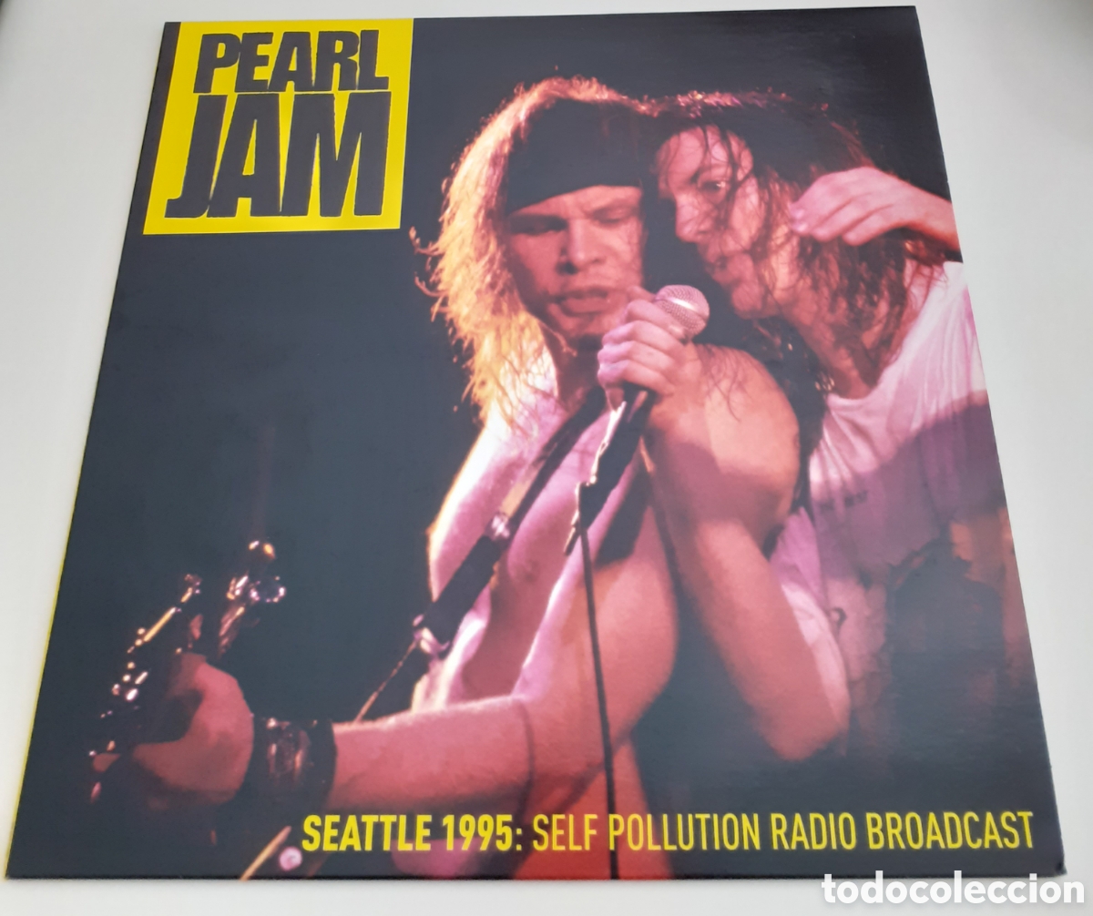 Discos de vinilo: Pearl jam, self pollution live 1995 LP - Foto 2