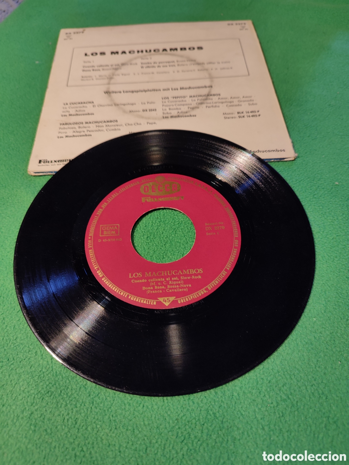 Discos de vinilo: Los Machucambos - Cuando calienta el sol+ 3 - Foto 2