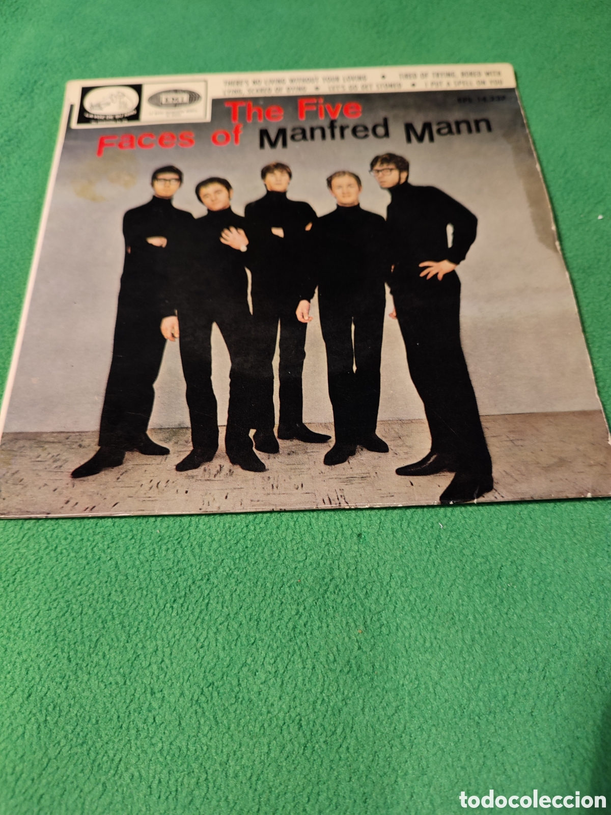 Discos de vinilo: Manfred Mann - Theres no Living without ...+ 3 - Foto 1