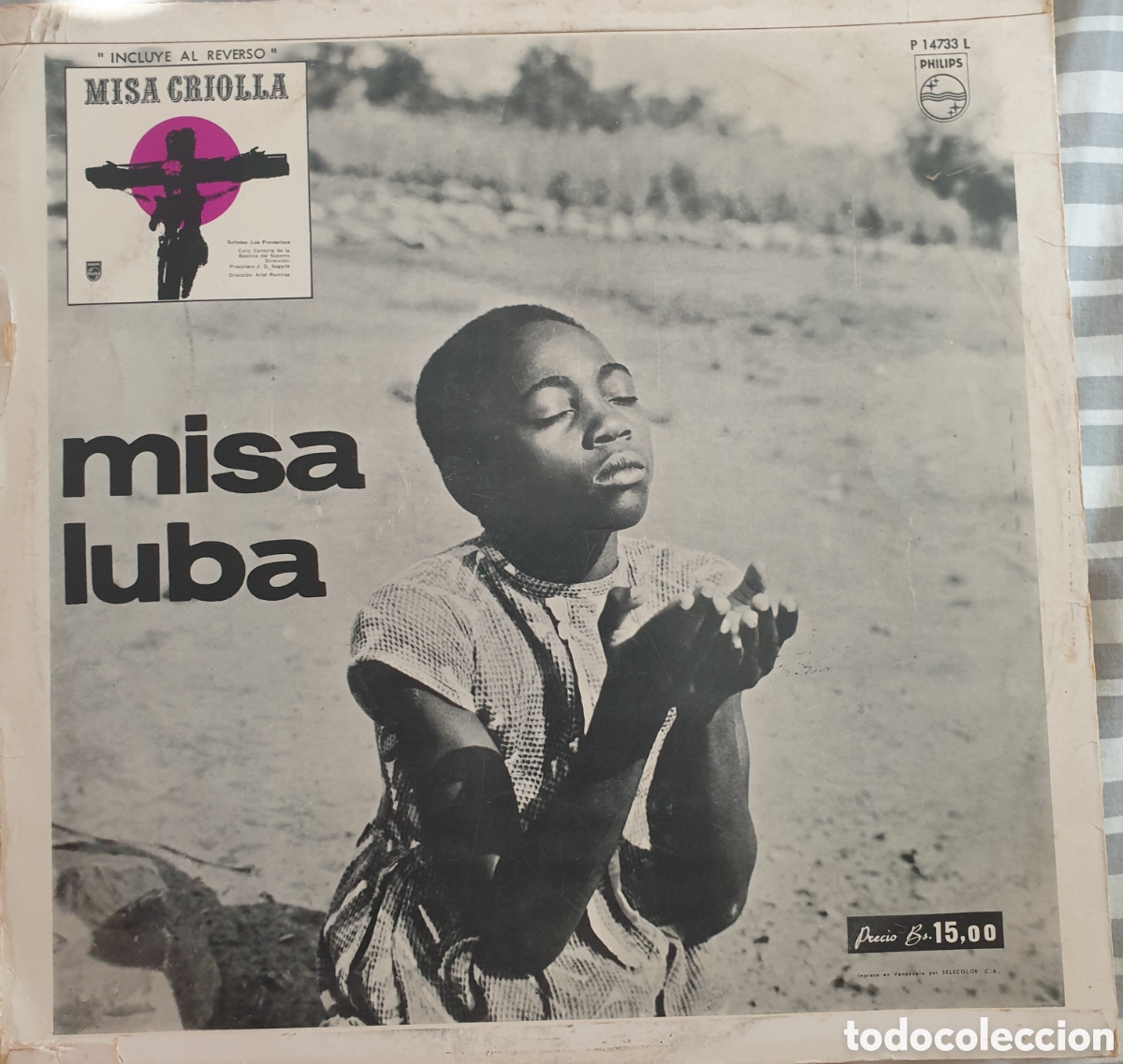 Discos de vinilo: Misa Criolla. Philips. 1964. - Foto 2