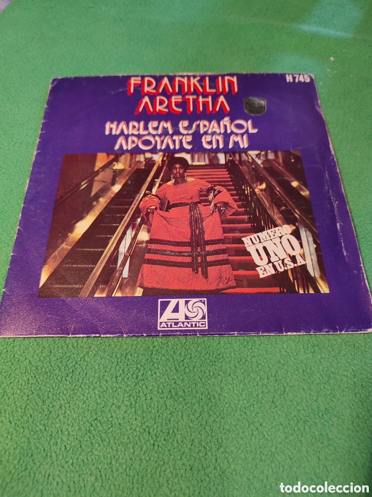Discos de vinilo: Aretha Franklin - Harlem espa&ntilde;ol - Foto 1