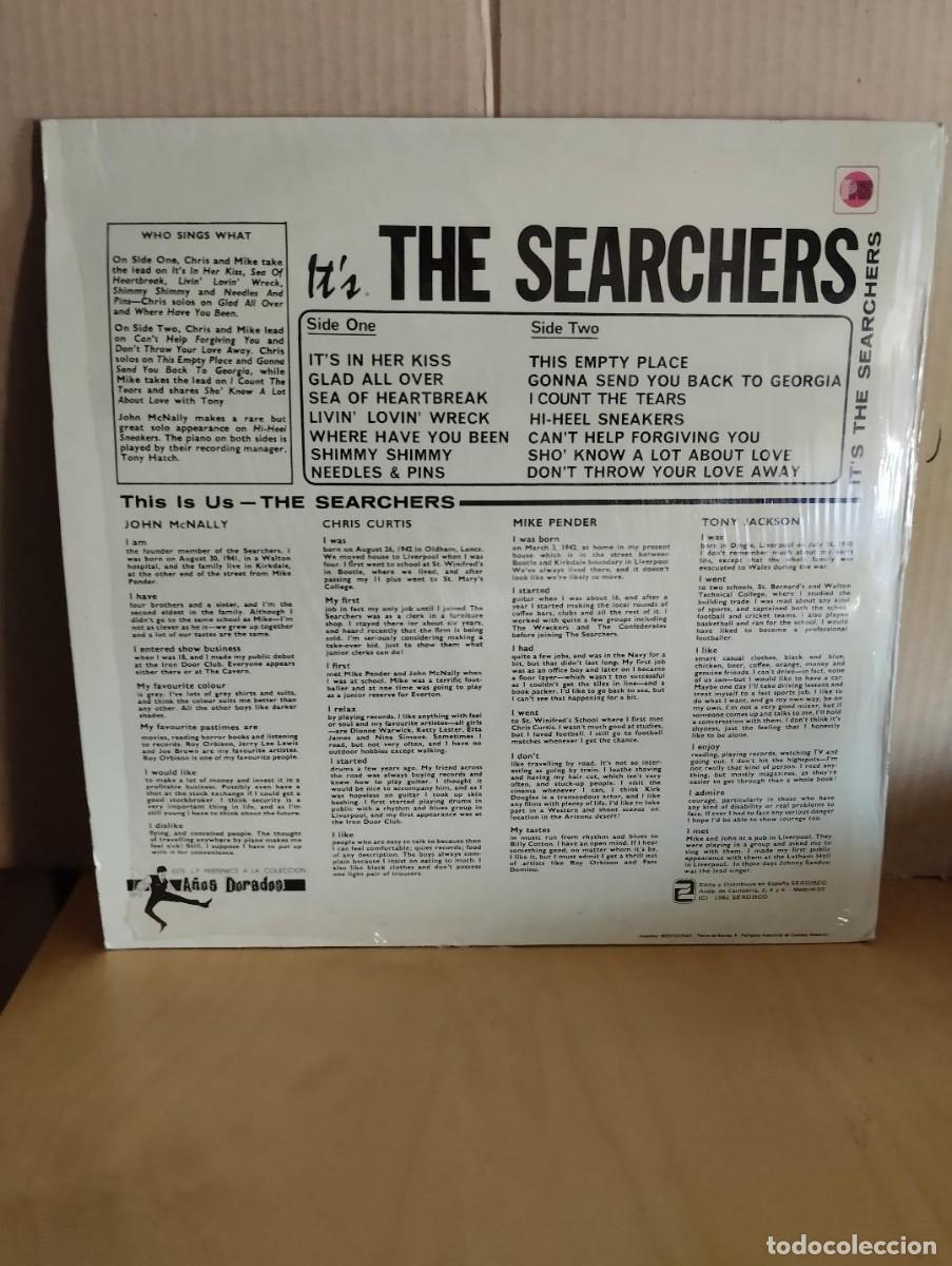 Discos de vinilo: THE SEARCHERS ---- IT&acute;S - Foto 2