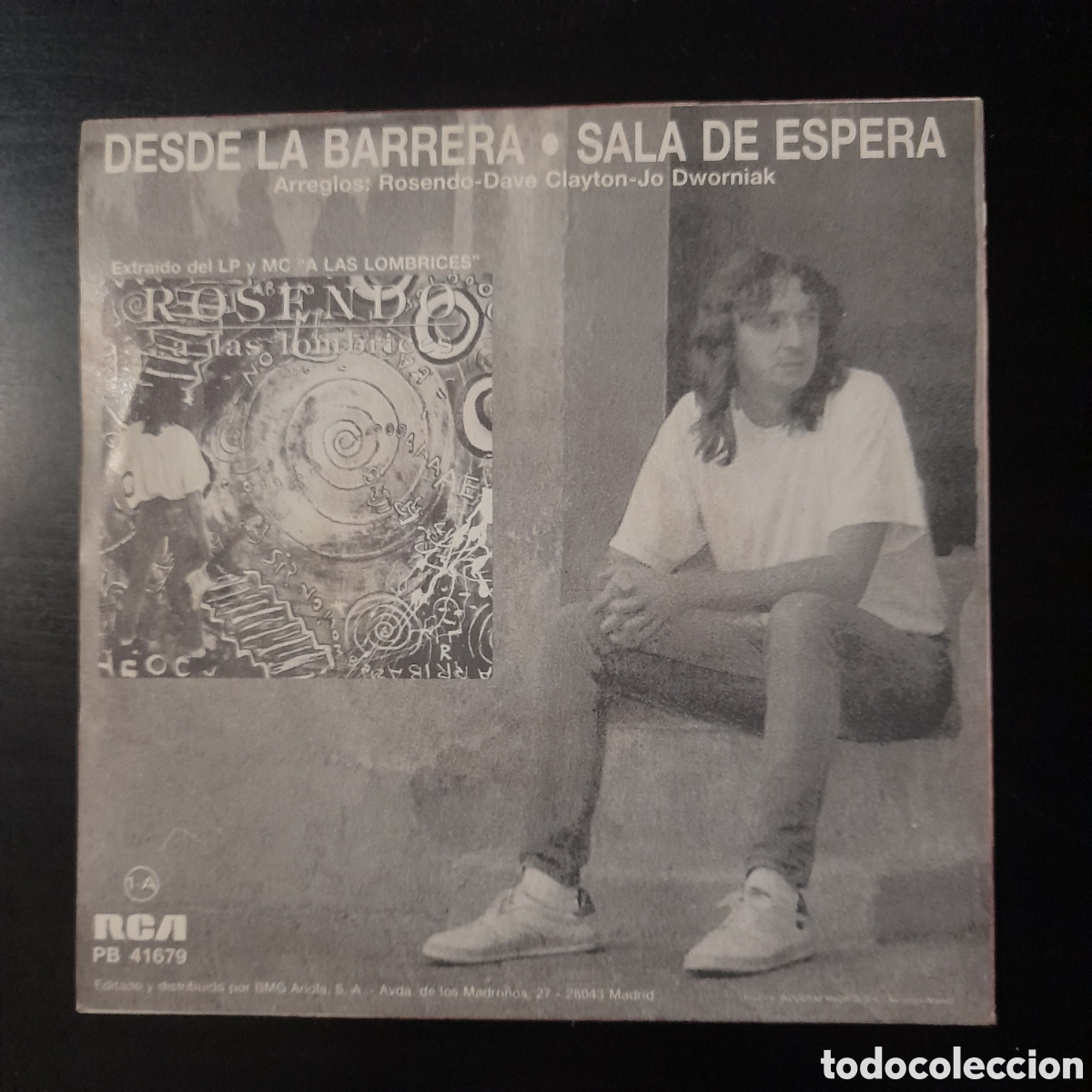 Discos de vinilo: Rosendo &ndash; Desde La Barrera. Vinilo, 7&rdquo; 1987 - Foto 2