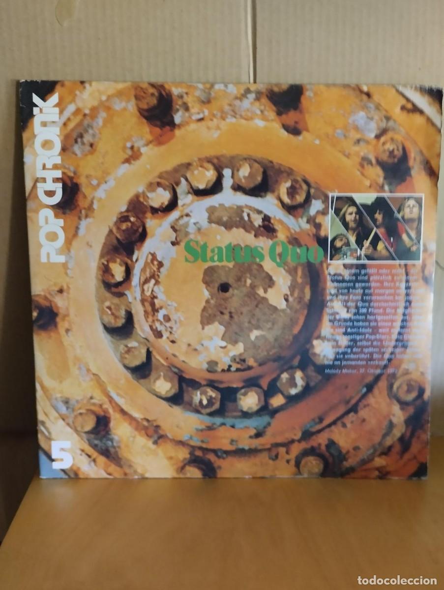 Discos de vinilo: STATUS QUO ---- POP CHRONIC - Foto 1