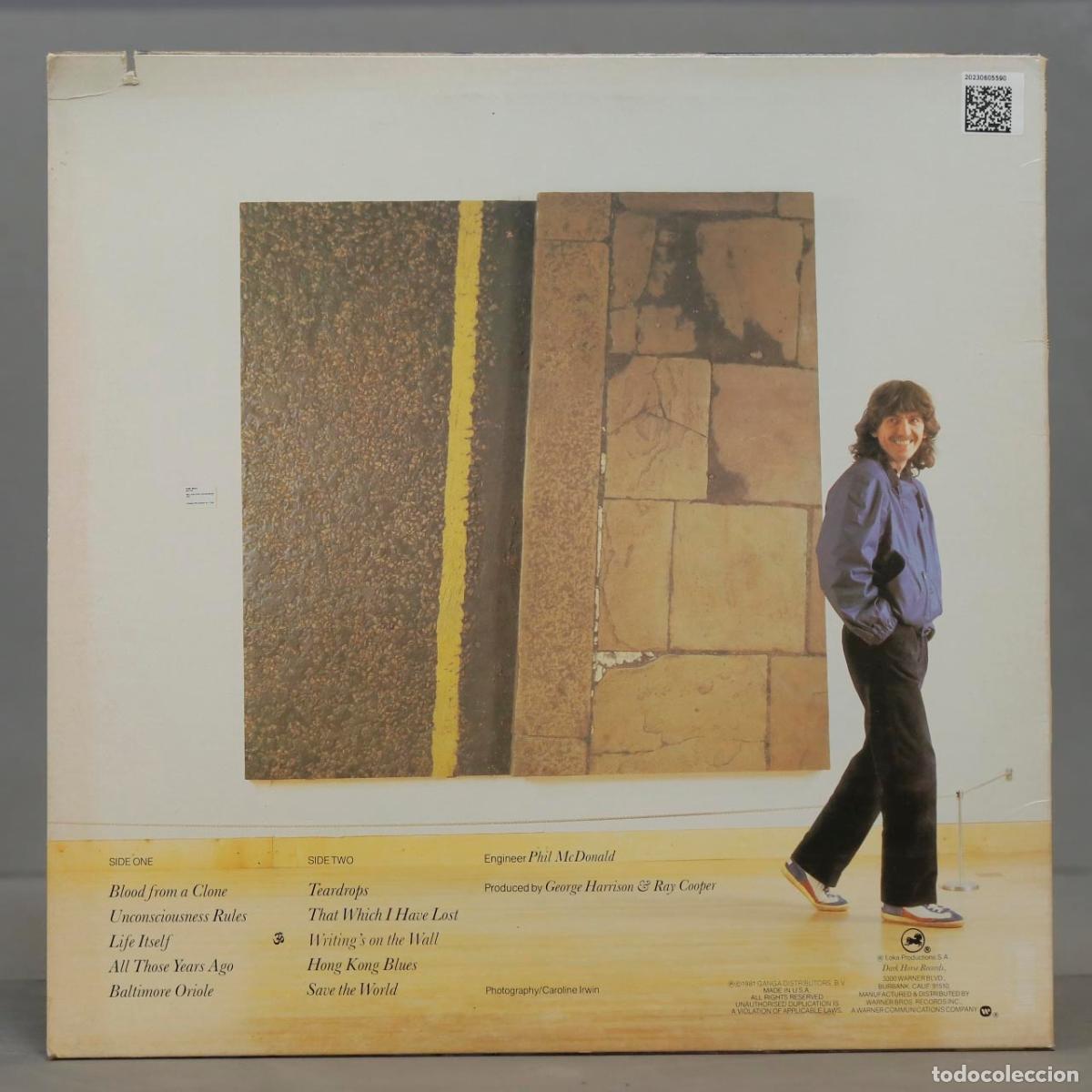 Discos de vinilo: LP. George Harrison &ndash; Somewhere In England - Foto 2