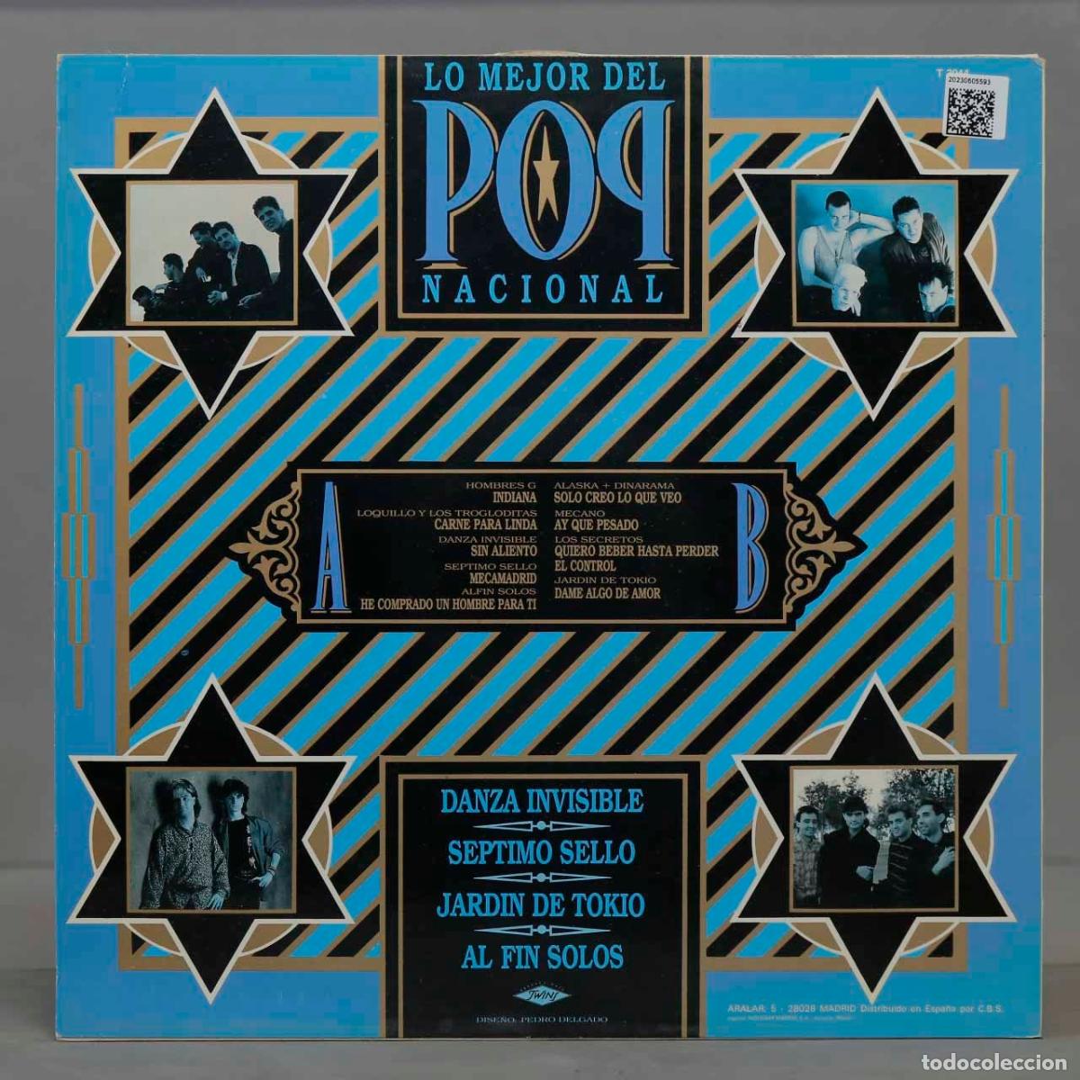 Discos de vinilo: LP. Lo Mejor Del Pop Nacional - Foto 2