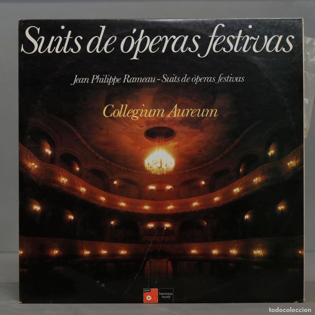 Dischi in vinile: LP. SUITS DE OPERAS FESTIVAS. RAMEAU. COLLEGIUM AUREUM