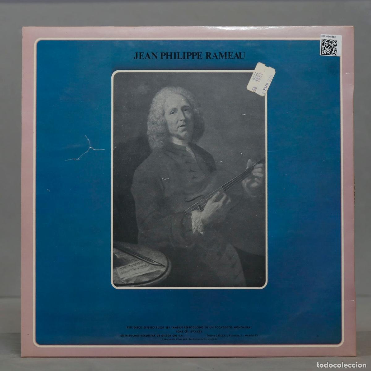 Discos de vinilo: LP. Jean-Philippe Rameau. LA APOTEOSIS DE LA DANZA - Foto 2