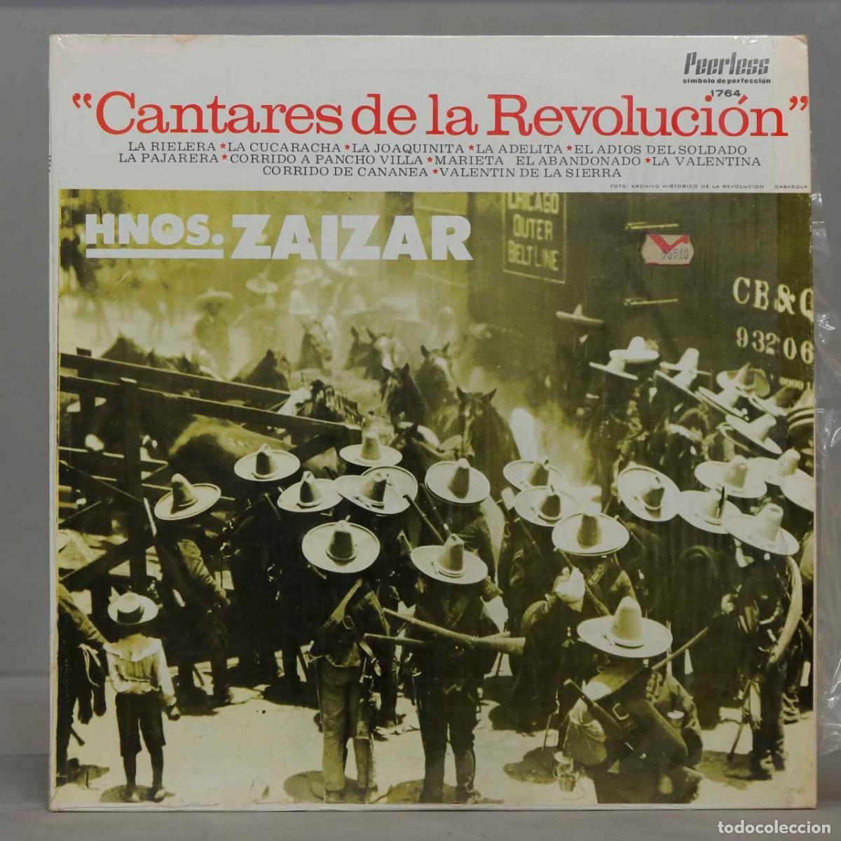 Discos de vinilo: LP. Hermanos Z&aacute;izar &ndash; Cantares De La Revolucion