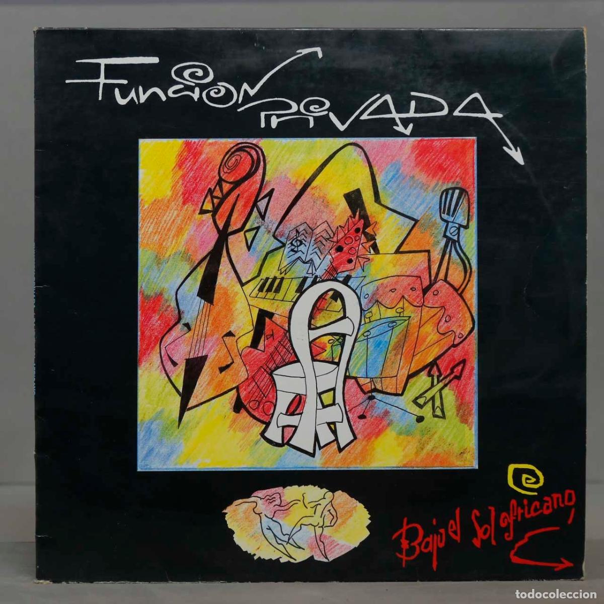 Discos de vinilo: LP. Funci&oacute;n Privada &ndash; Bajo El Sol Africano - Foto 1