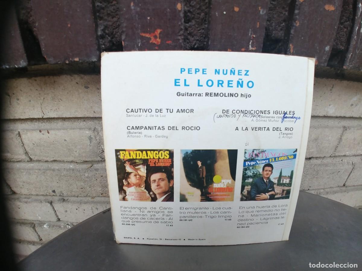 Discos de vinilo: EL LORE&Ntilde;O-EP CAUTIVO DE TU AMOR +3 - Foto 2