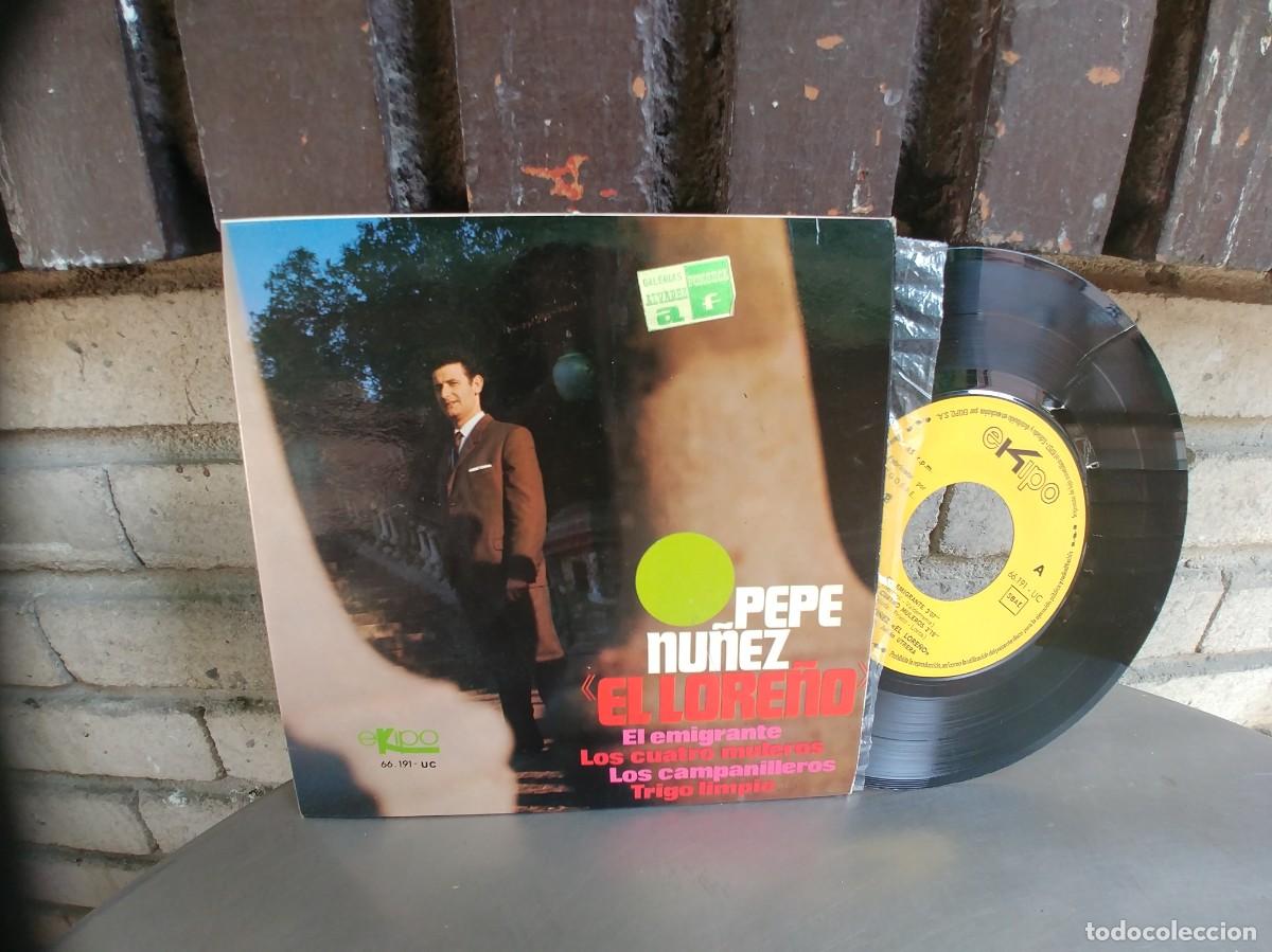 Discos de vinilo: EL LORE&Ntilde;O-EP EL EMIGRANTE +3 - Foto 1