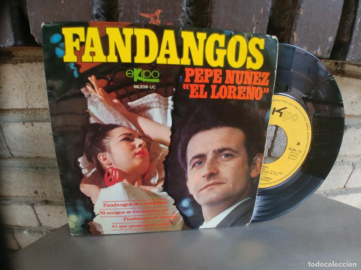 Discos de vinilo: EL LORE&Ntilde;O-EP FANDANGOS - Foto 1