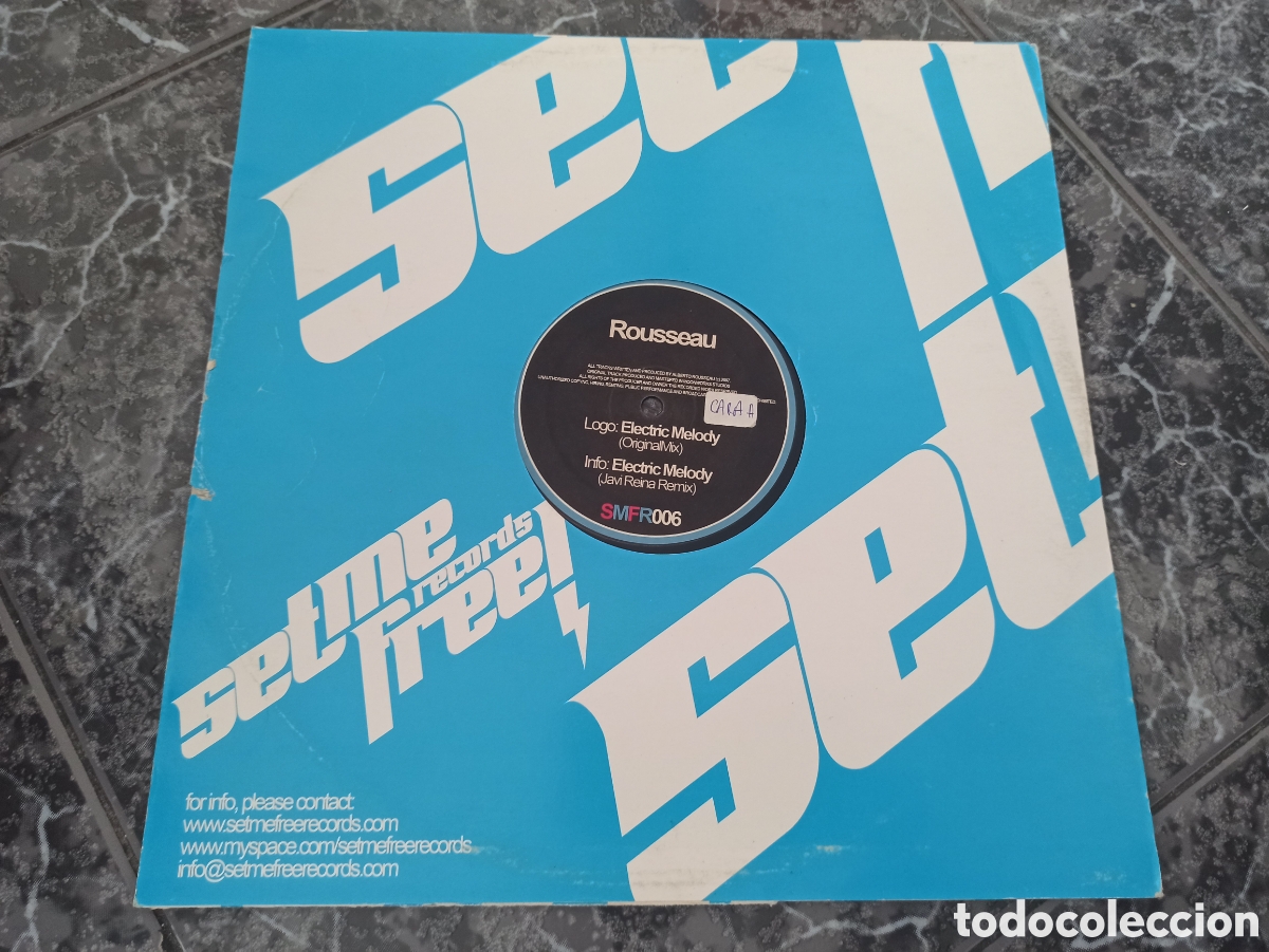 Discos de vinilo: Rousseau - Electric Melody (12&rdquo;) - Foto 2