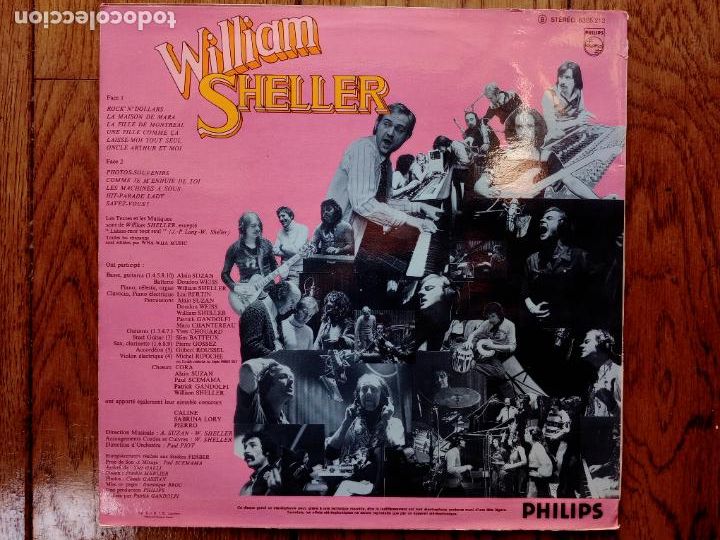 Discos de vinilo: William Sheller - Foto 2