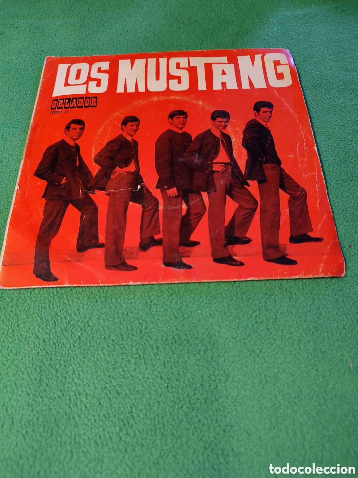 Discos de vinilo: Los Mustang - Telstar + 3 - Foto 1