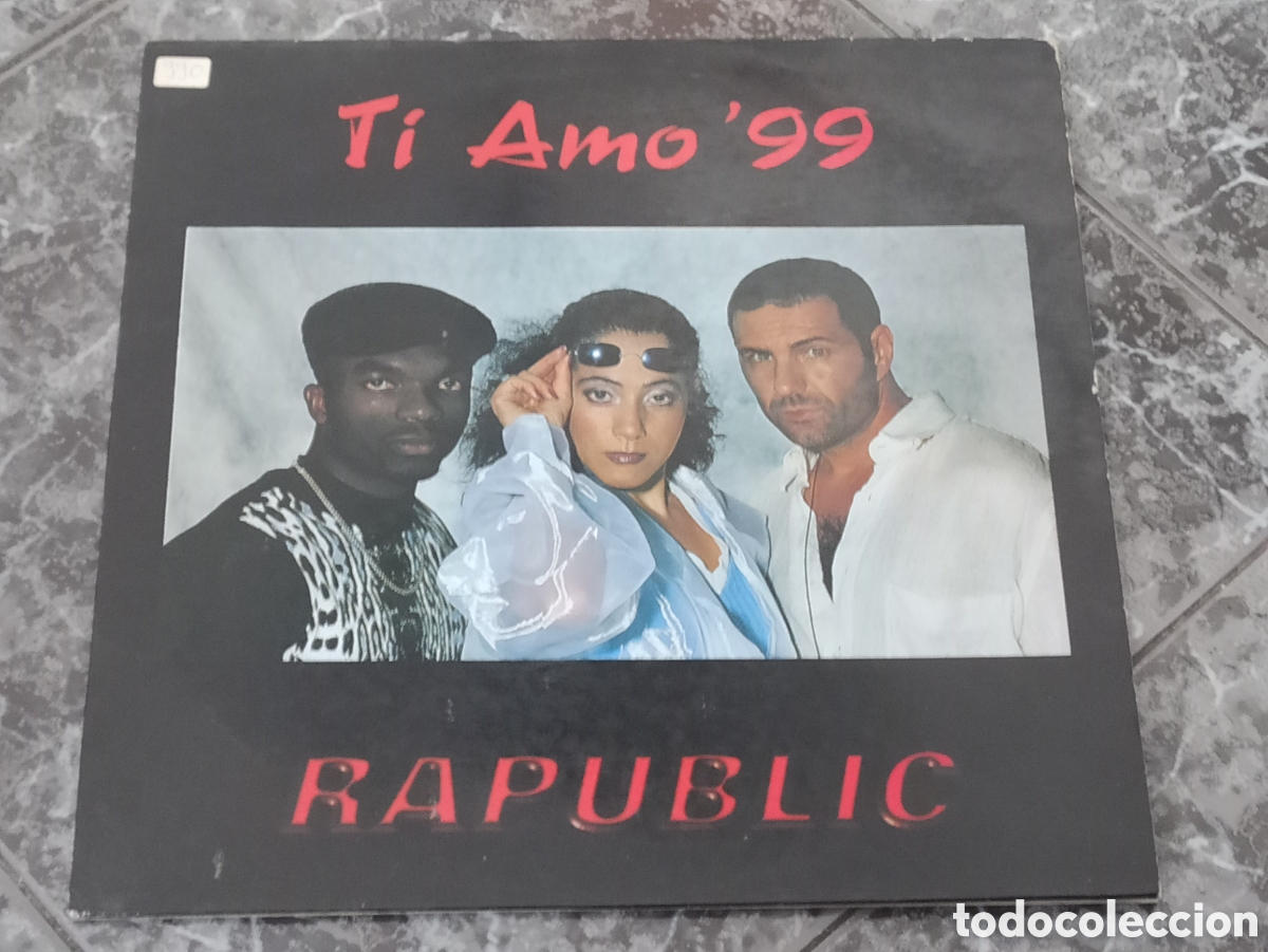 Discos de vinilo: Rapublic - Ti Amo 99 (12&rdquo;) - Foto 1