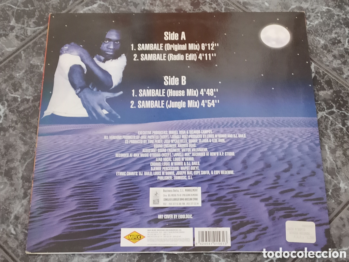 Discos de vinilo: Louis MBomio &lrm;&ndash; Sambale - Foto 2