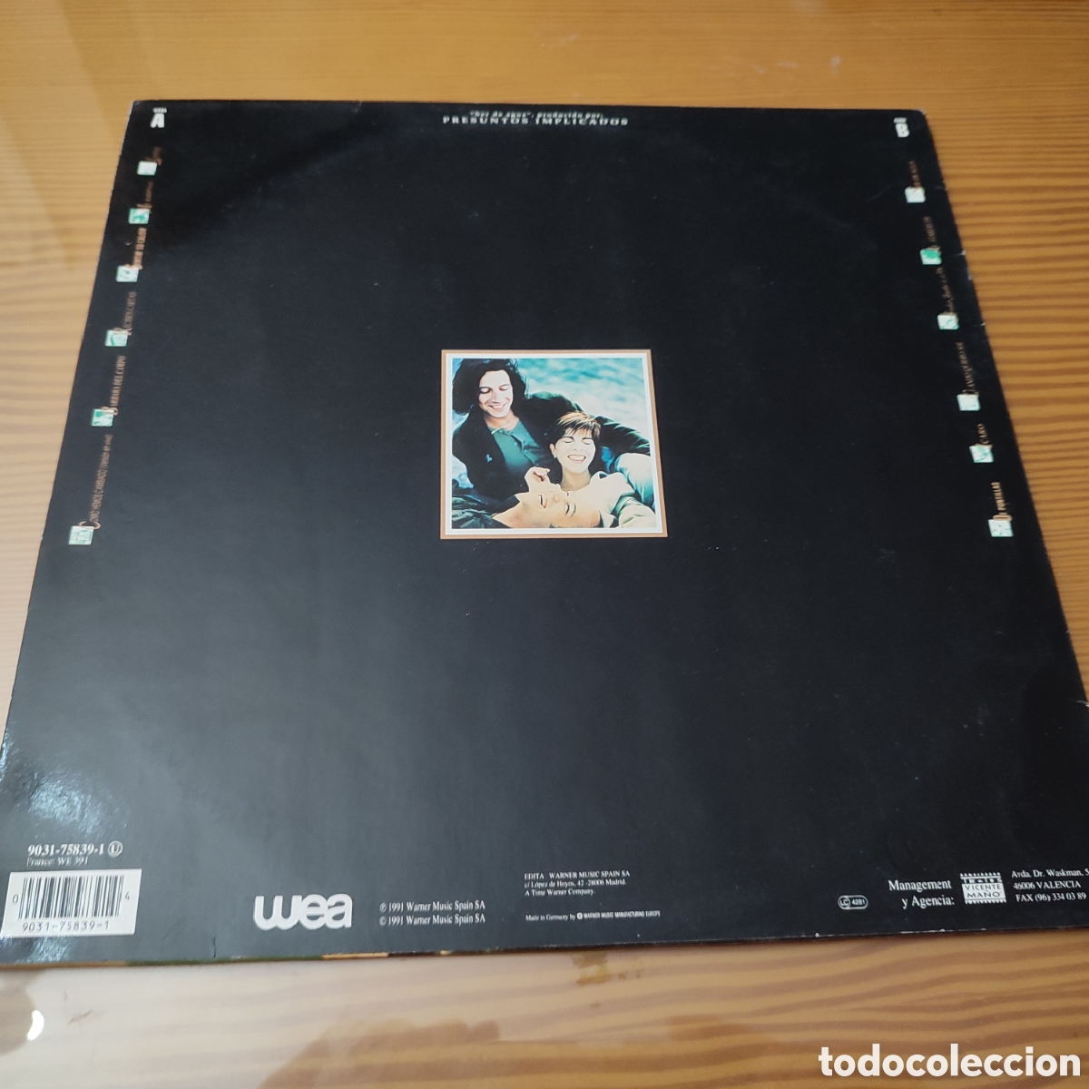 Discos de vinilo: disco de vinilo de Presuntos Implicados&rdquo; Ser De Agua&rdquo; - Foto 3