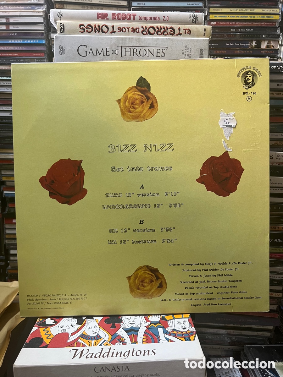 Discos de vinilo: Get into trance Bizz Nizz - Foto 2